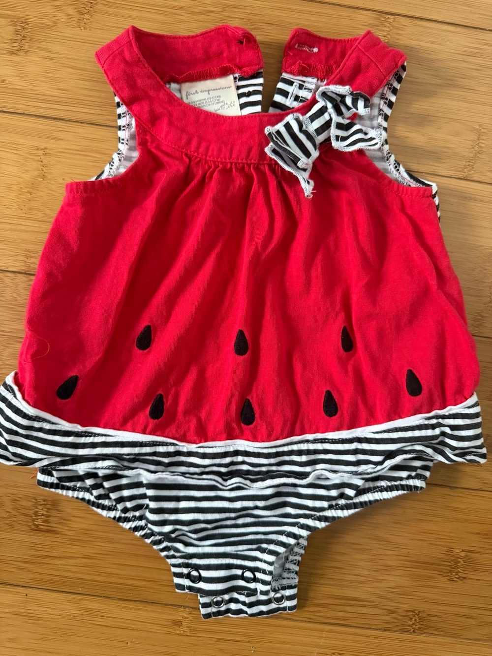 Baby Girl Watermelon Dress